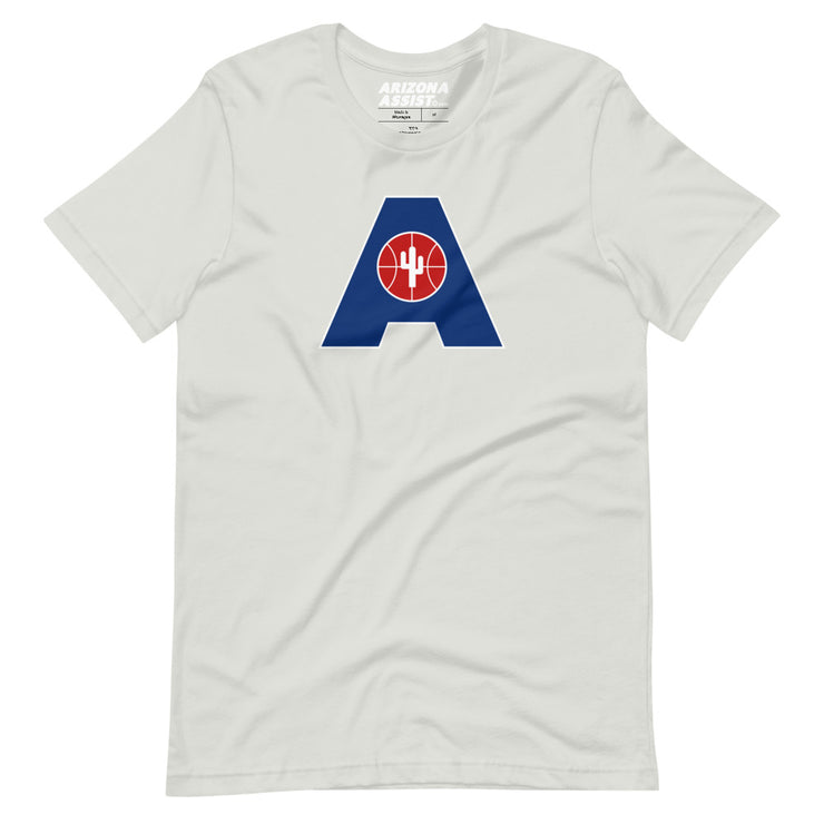 Letter + Logo Blue: Unisex T-Shirt
