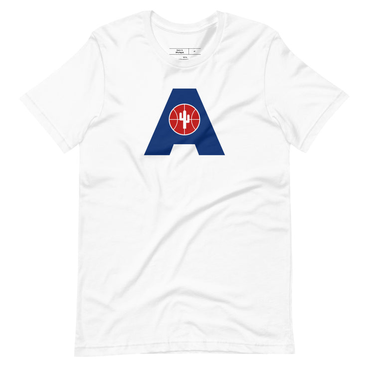 Letter + Logo Blue: Unisex T-Shirt
