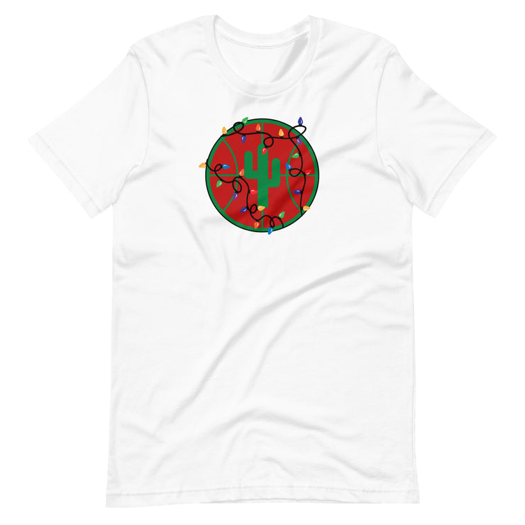 Christmas Lights Logo: Unisex T-Shirt