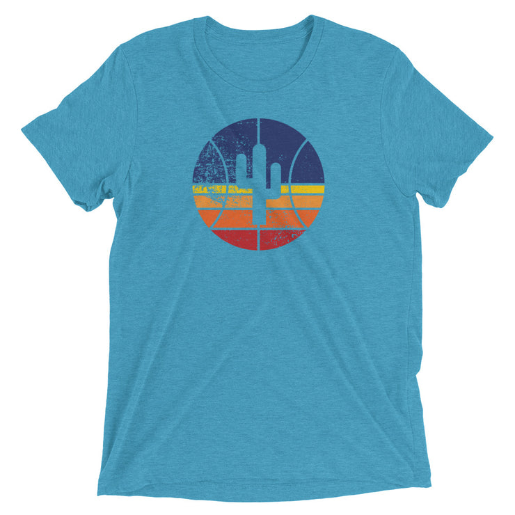 Logo Sunset: Unisex Tri-Blend T-Shirt