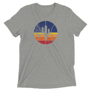 Logo Sunset: Unisex Tri-Blend T-Shirt