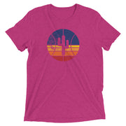 Logo Sunset: Unisex Tri-Blend T-Shirt