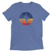 Logo Sunset: Unisex Tri-Blend T-Shirt