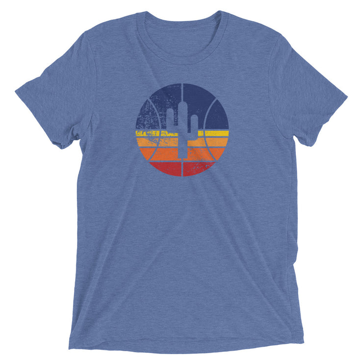 Logo Sunset: Unisex Tri-Blend T-Shirt