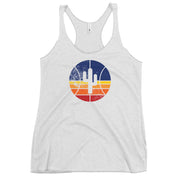 Logo Sunset: Women's Racerback Tank