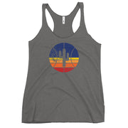 Logo Sunset: Women's Racerback Tank