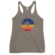 Logo Sunset: Women's Racerback Tank