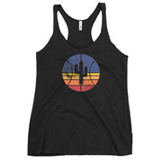 Logo Sunset: Women's Racerback Tank