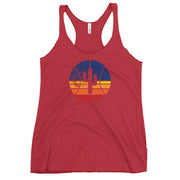 Logo Sunset: Women's Racerback Tank