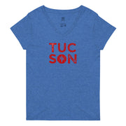 Tucson Red: Women's V-Neck T-Shirt