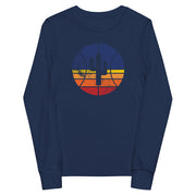 Logo Sunset: Youth Long Sleeve T-Shirt