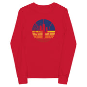 Logo Sunset: Youth Long Sleeve T-Shirt
